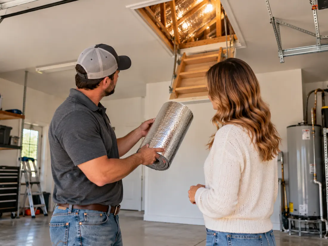 Planning a radiant barrier / liquid foil project with a homeowner