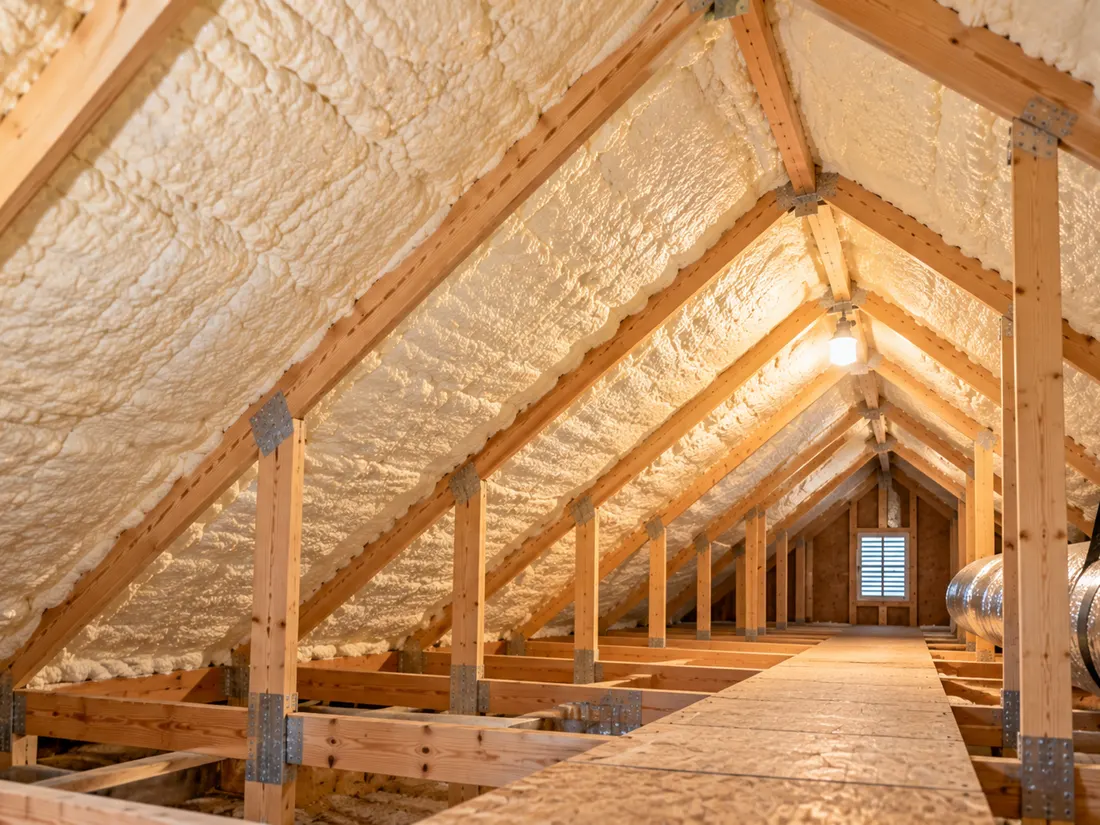 Spray Foam Insulation: product example