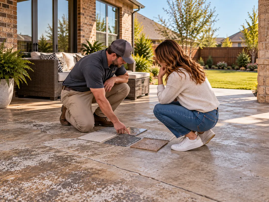 Planning a luxury coatings project with a homeowner