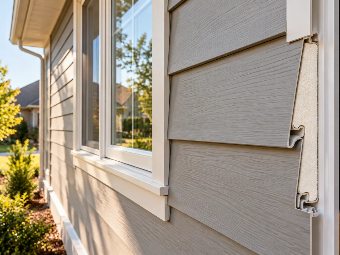 Insulated Siding: product example