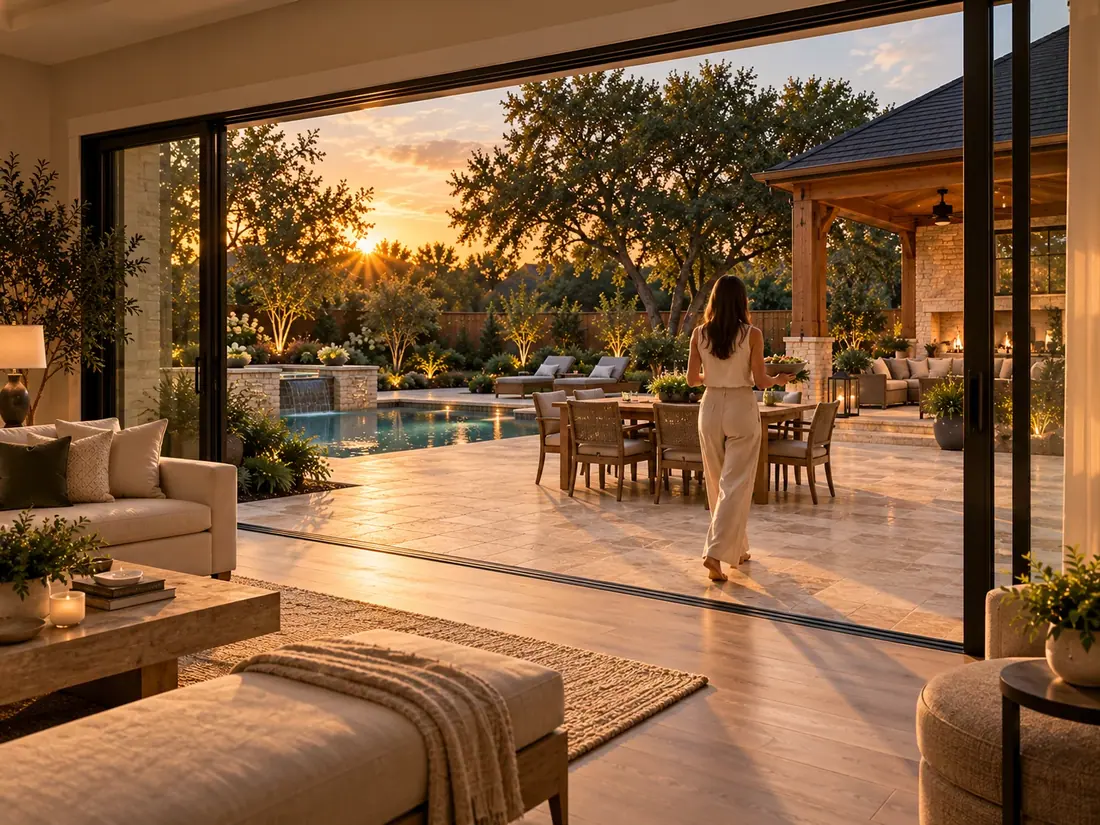 Sliding patio glass door