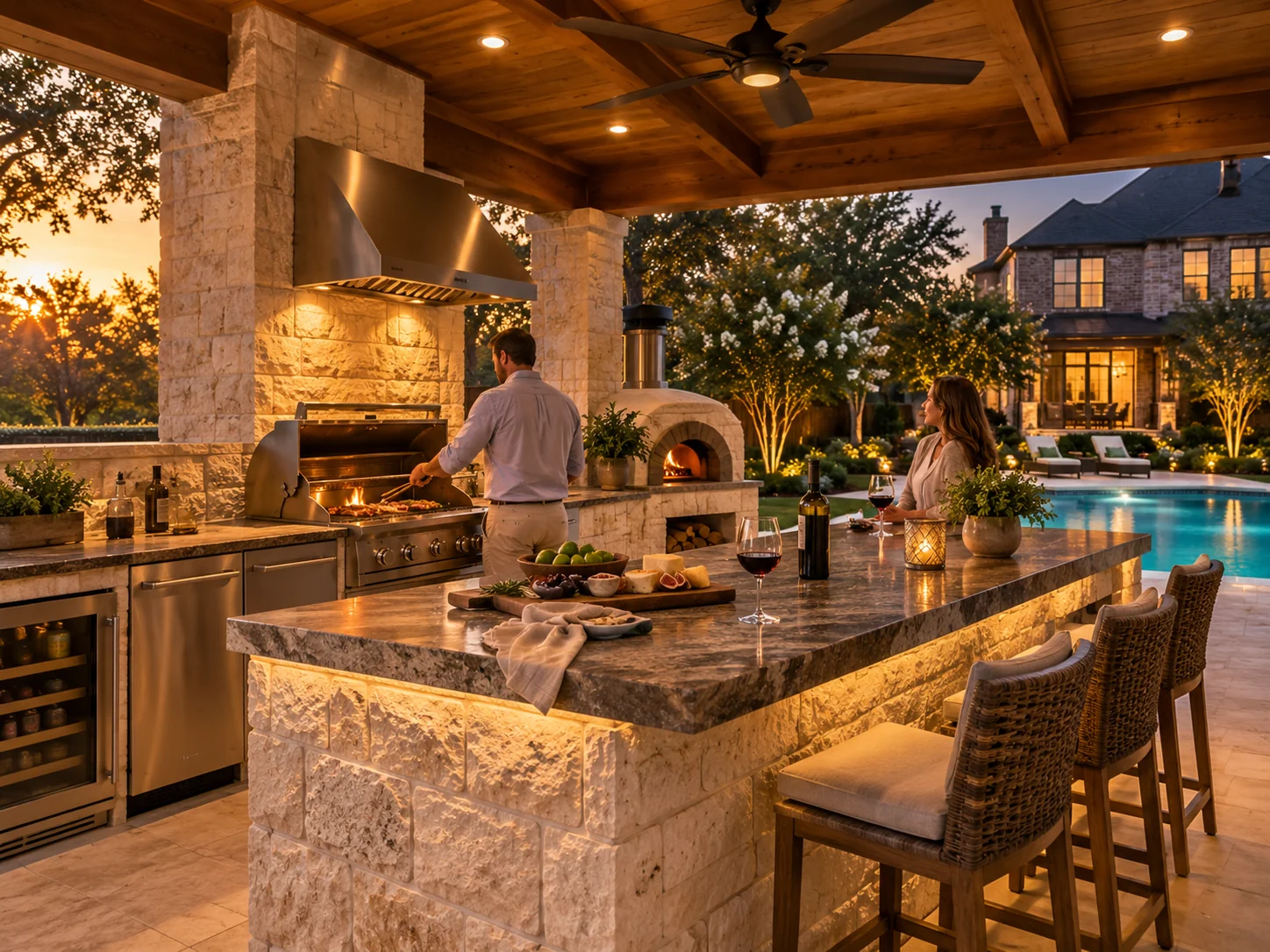 Outdoor Kitchens in Cleburne, TX
